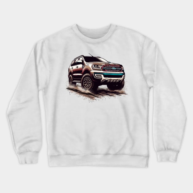 Ford Everest Crewneck Sweatshirt by Vehicles-Art